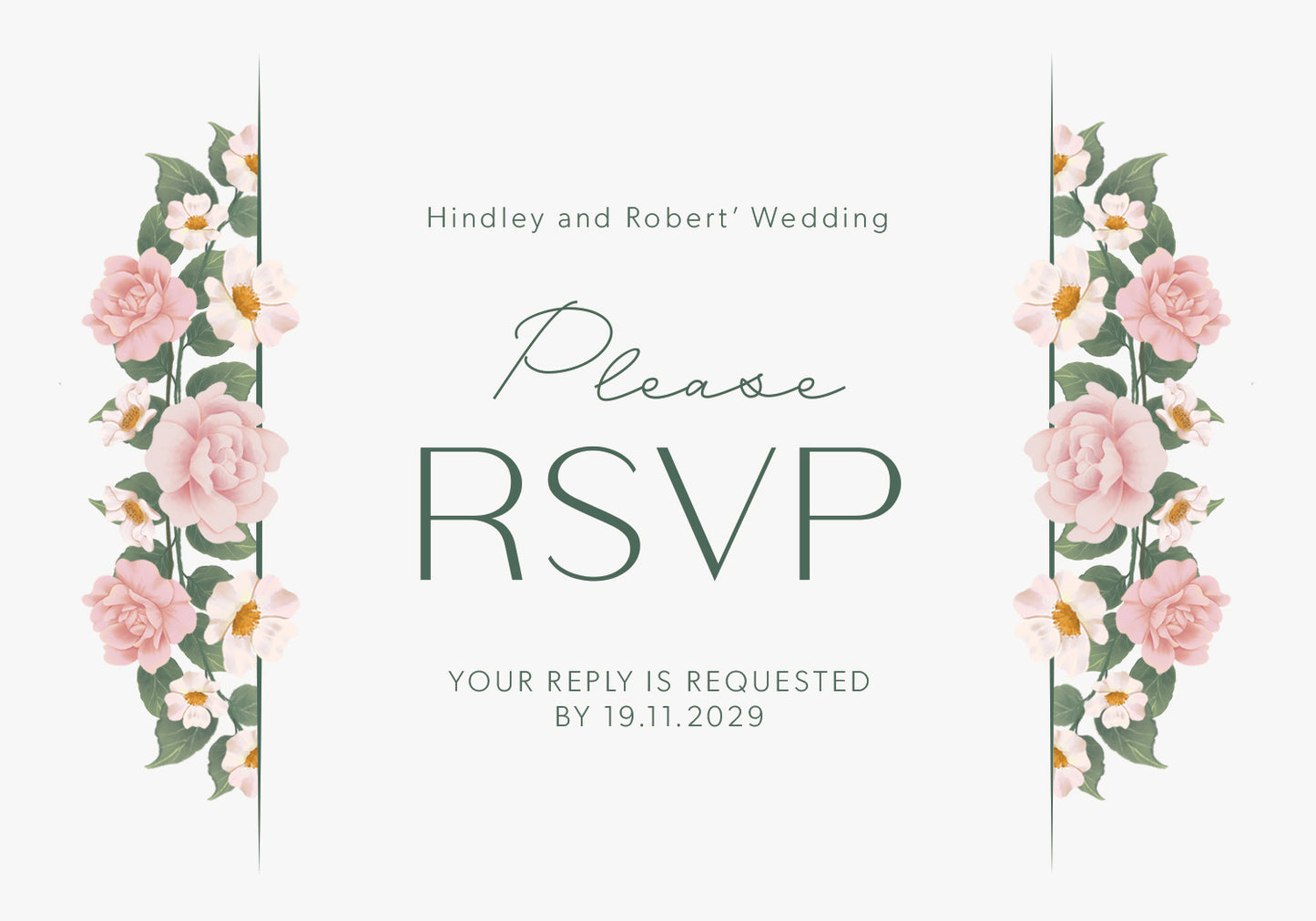 Invitation-Classic Roses